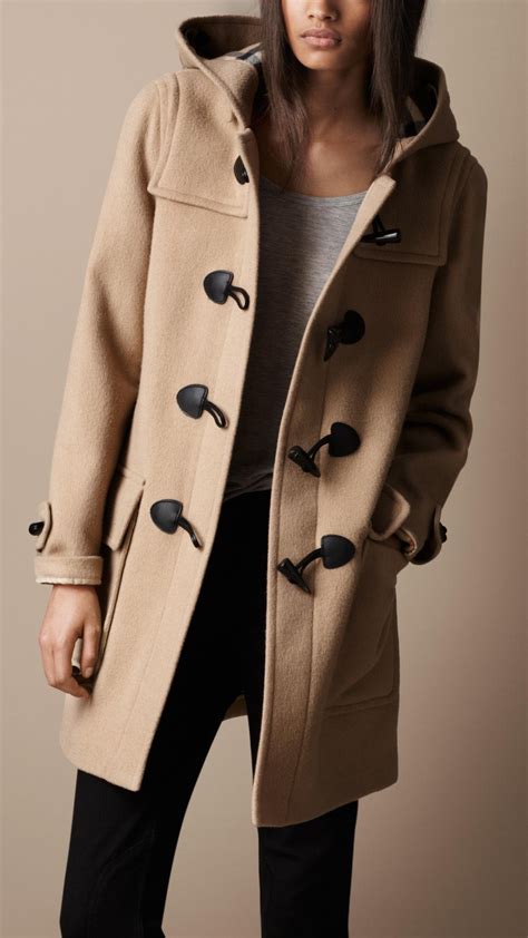 duffle coat burberry femme